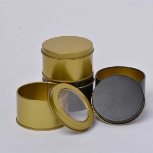 Mark Ball frostat metallburk med lock 65 * 40mm